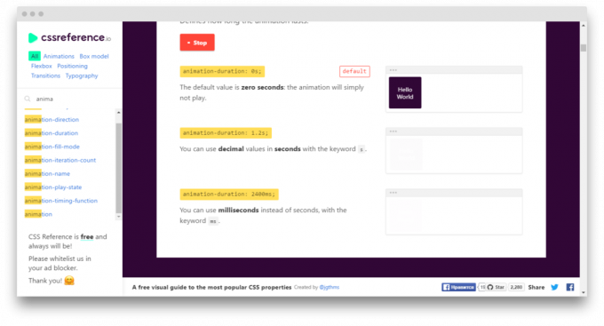 Cascading Style Sheets: CSS Αναφορά