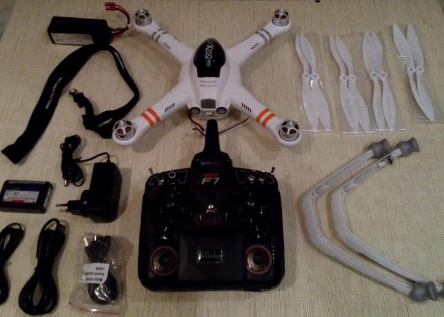 ΕΠΙΣΚΟΠΗΣΗ: quadrocopter Walkera X350 Pro - open source αναλογική Φάντασμα