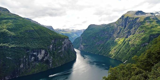 Πού να πάει στην Ευρώπη: Geiranger φιόρδ, Νορβηγία