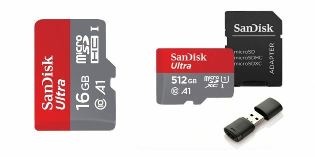 Κάρτα Sandisk MicroSD