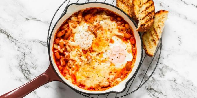 Shakshuka με φασόλια