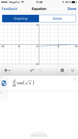 Mathpix: τριγωνομετρική συνάρτηση