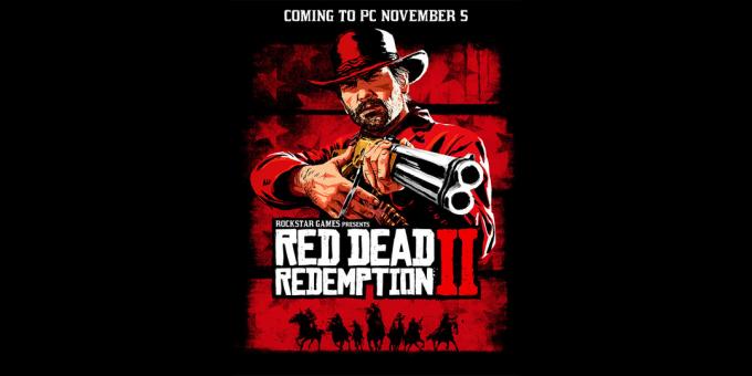 Η αφίσα για την ανακοίνωση της PC έκδοση του Red Dead Redemption 2