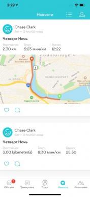 Επισκόπηση Runkeeper κινητή εφαρμογή για το iPhone
