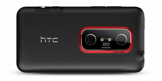 Το HTC Evo 3D διαθέτει δύο κάμερες
