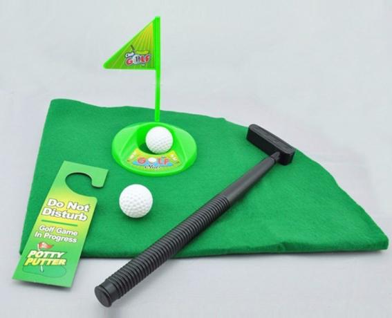 Πρωτότυπα δώρα για γκολφ τουαλέτα Πρωτοχρονιάς