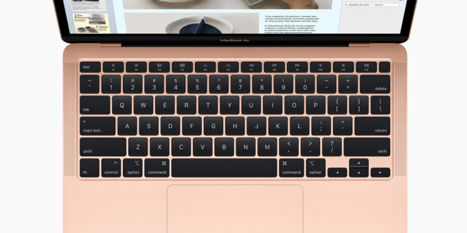 Η Apple παρουσιάζει το νέο MacBook Air με βελτιωμένο πληκτρολόγιο