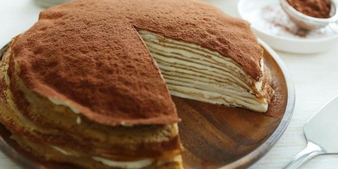 Συνταγή: Τηγανίτες τούρτα «Tiramisu»