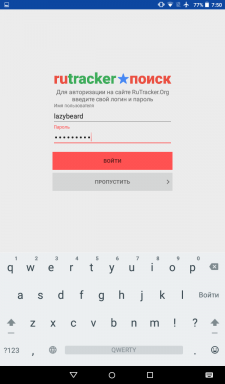 «RuTracker. Αναζήτηση «- ανεπίσημη πελάτη για την πρόσβαση σε RuTracker με Android-συσκευές