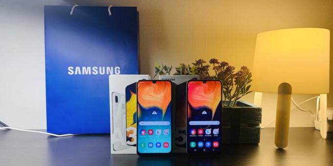 Samsung Galaxy Α30 και Samsung Galaxy A50: εμφάνιση