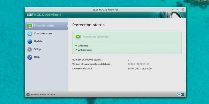 Antivirus για Linux: ESET NOD32 Antivirus για Linux Desktop