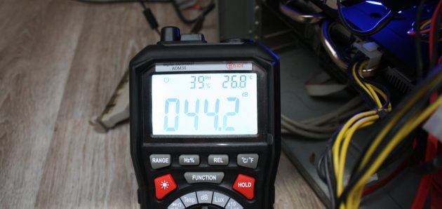 Πολύμετρο ADM 30: μέτρηση του θορύβου
