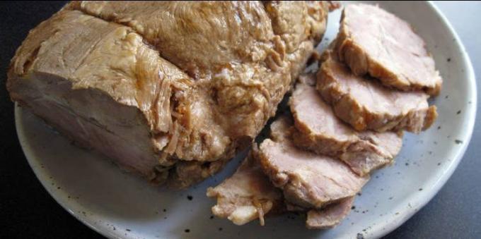 Συνταγή για χοιρινό σε multivarka με σάλτσα σόγιας και κουρκούμη