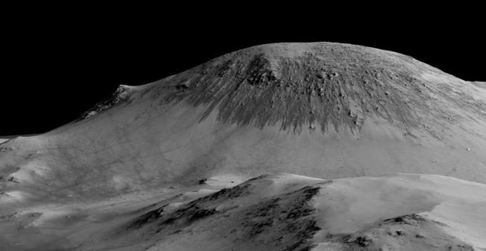 Νερό στον Άρη αφήνει σκοτεινά σημεία στις πλαγιές