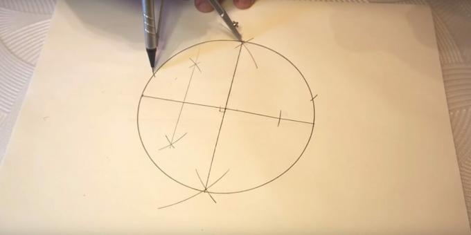 Πώς να σχεδιάσετε ένα αστέρι πέντε σημείων: σημειώστε σημεία στην κορυφή