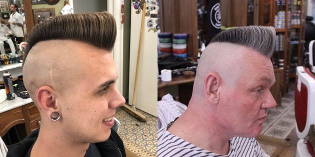 Περικοπές Trendy των ανδρών για τους λάτρεις των extreme sports: Mohawk