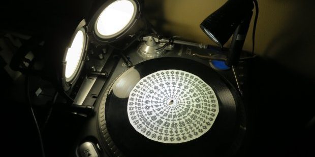 φενακιστοσκόπιο: περιστροφή του δίσκου