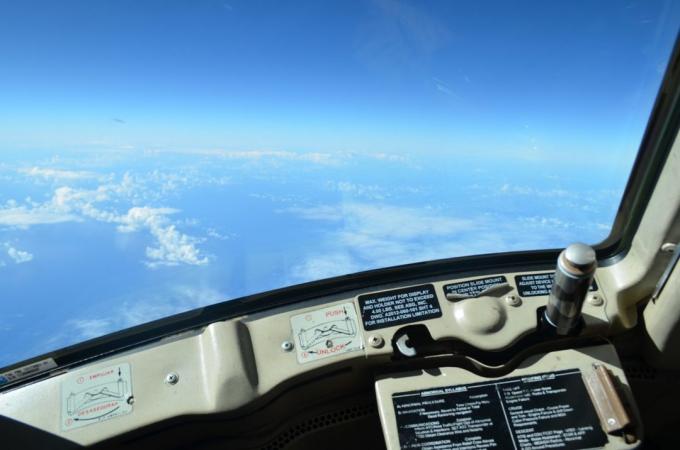 Η θέα από το πιλοτήριο
