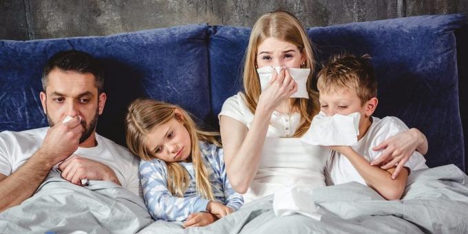 Προστασία από τα κρυολογήματα και τη γρίπη