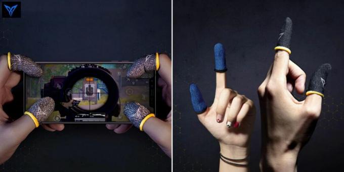 Γάντια για παιχνίδι σε smartphone