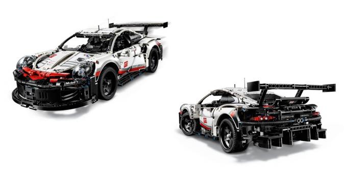 Σετ κατασκευής LEGO Technic Porsche 911 RSR 