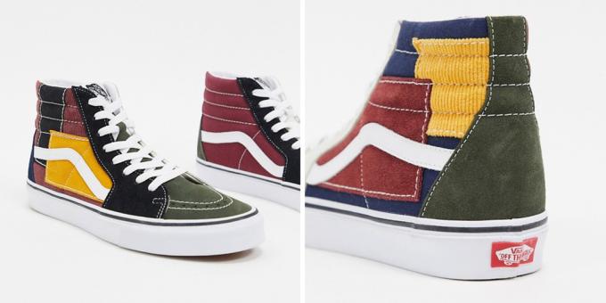 Εκπαιδευτές Vans Patchwork Sk8