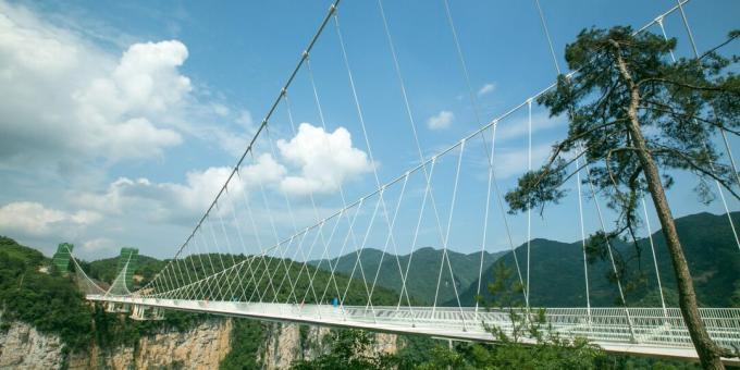 Οι πιο τρομακτικές γέφυρες: Γυάλινη γέφυρα Zhangjiajie