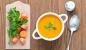 Σούπα-πουρές με γογγύλια και καρότα