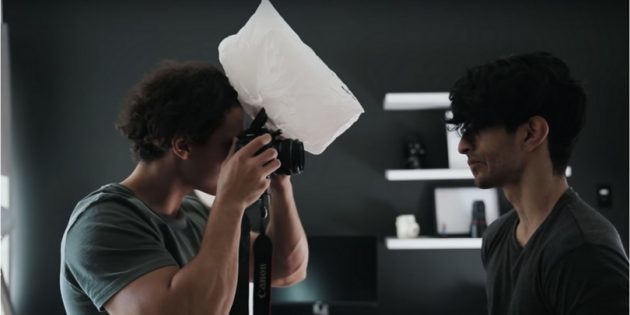 επαγγελματικής φωτογραφίας: softbox