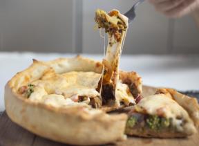 Μια απλή συνταγή «ανεστραμμένη» πίτσα