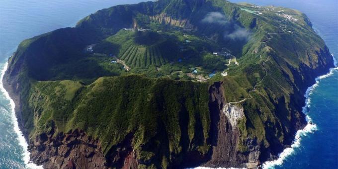 Ασίας έδαφος δεν είναι μάταια προσελκύσει τουρίστες: το ηφαιστειογενές νησί Aogasima, Ιαπωνία