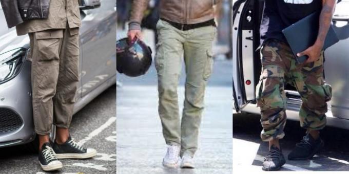 παντελόνι Οι πιο μοντέρνα ανδρών: Παντελόνια σε στρατιωτικό στυλ