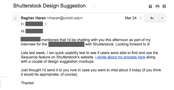Επιστολή προς τον Shutterstock