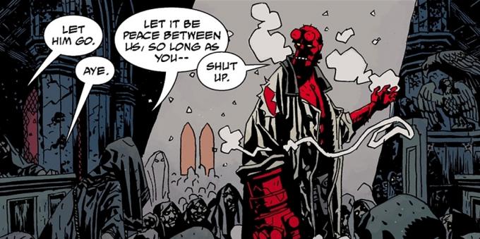 Hellboy: Hellboy Τι μπορεί να κάνει και τι έχει με το χέρι του