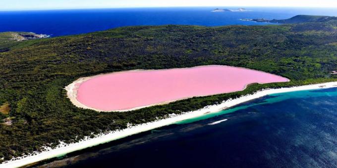 Λίμνη Hillier στην Αυστραλία