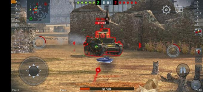 World of Tanks: Blitz στο Huawei P40 Pro