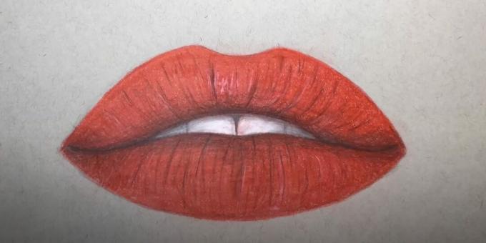 Πώς να βάψετε τα χείλη: προσθέστε σκιές 