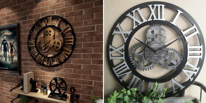 Ρολόι τοίχου Steampunk