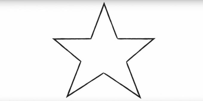 Πώς να σχεδιάσετε ένα αστέρι από μια γωνία