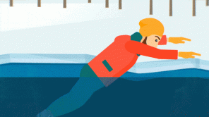 Τι να κάνετε αν εσείς ή κάποιος άλλος έπεσε μέσα στον πάγο