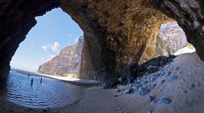 Παραλία Honopu - Kauai, Χαβάη καλύτερες παραλίες