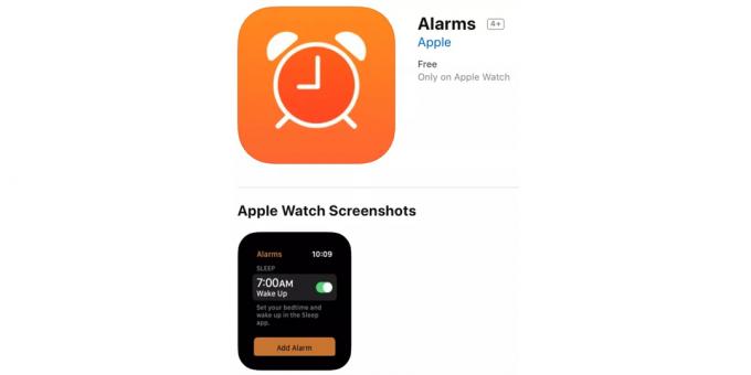 Μάρκα εφαρμογή για ύπνο κομμάτι για την Apple ρολόι