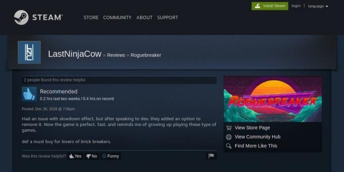 Indie παιχνίδια στο Steam