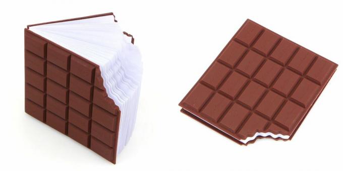 Σημειωματάριο σοκολάτας