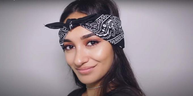 Πώς να φορέσετε Bandana: Bow Headband