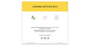 Caramba Switcher διακόπτη διάταξη τέθηκε σε MacOS