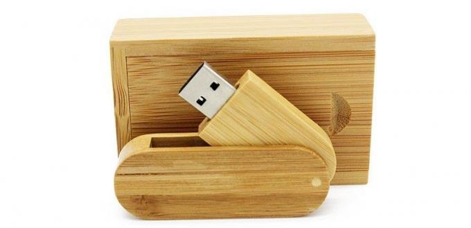 μονάδα flash USB ξύλινα