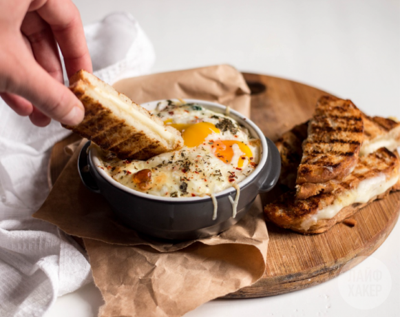 Ιδέες για πρωινό: «Cream» αυγά