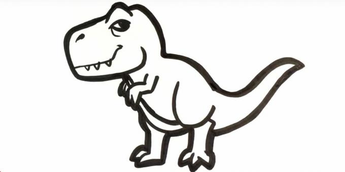 Πώς να σχεδιάσετε έναν Τυραννόσαυρο