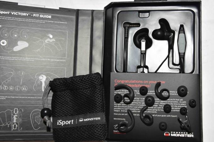 Monster iSport Νίκη: συσκευασία